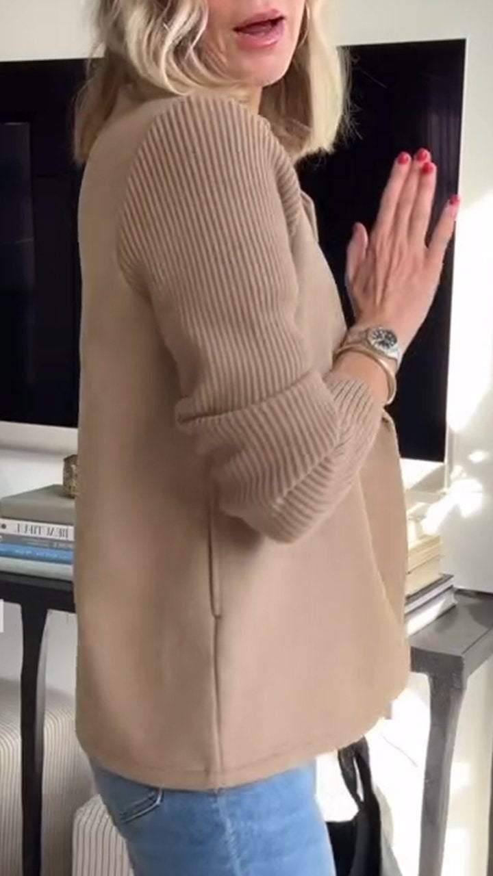 Ivy | Graciös Stickad Blazer