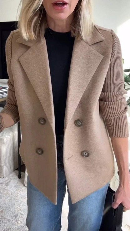 Ivy | Graciös Stickad Blazer