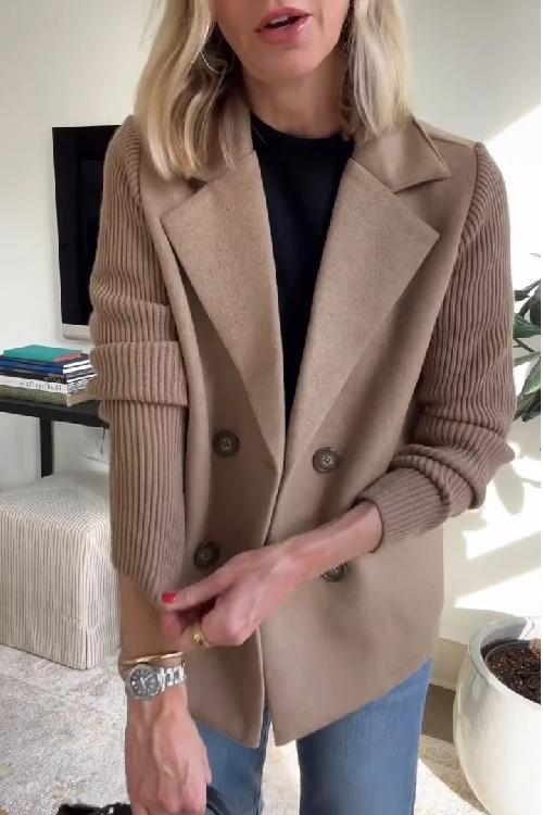 Ivy | Graciös Stickad Blazer