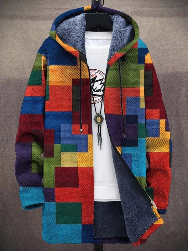 Janine | Lyxig Konsttryck Cardigan