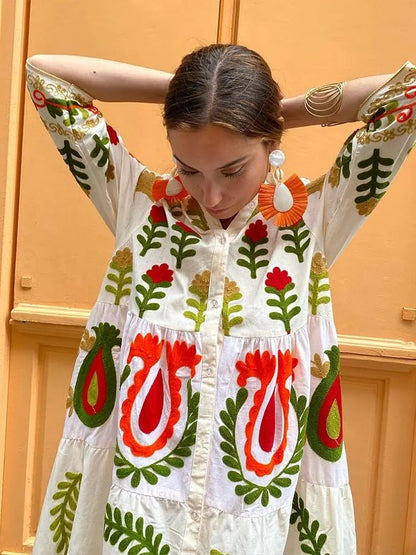 Evelyn | Tidlös Lång Klänning