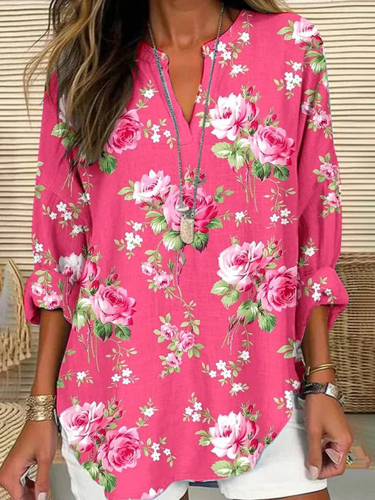 Lianne | Graciös Blomsterblus