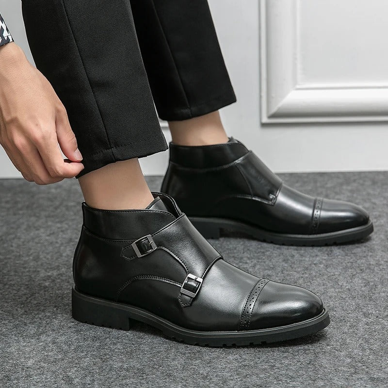 Dorian | Dubbel Monk Strap Stövlar