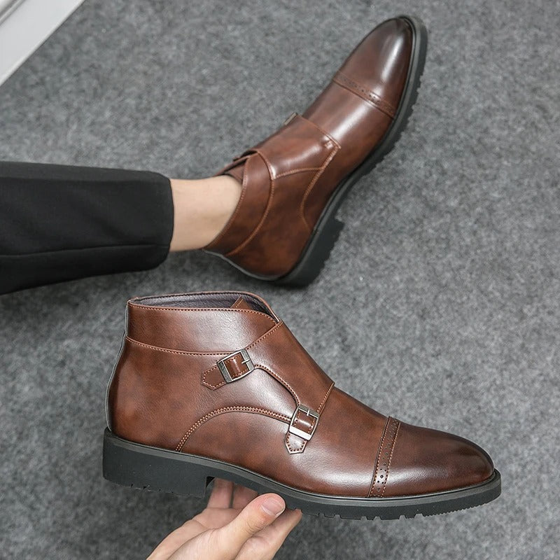 Dorian | Dubbel Monk Strap Stövlar