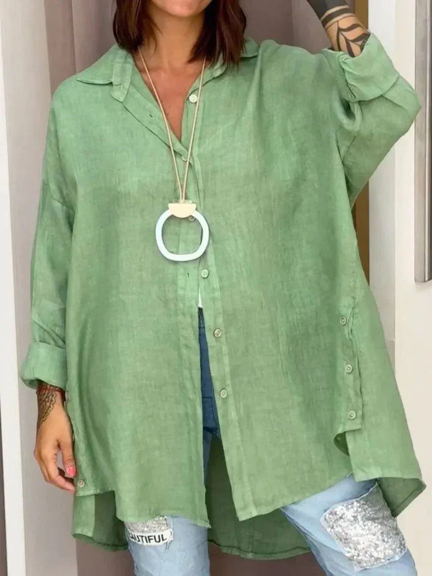 Nadine | Lyx Oversized Skjorta