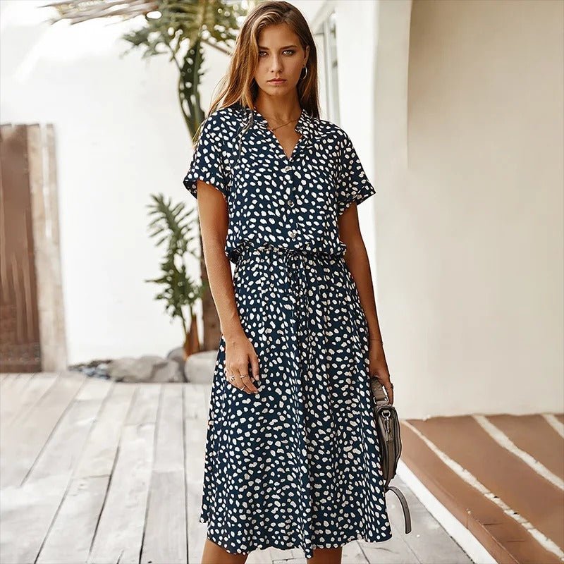 Ellano | Davis Elegant Multi-Färg Sommardress