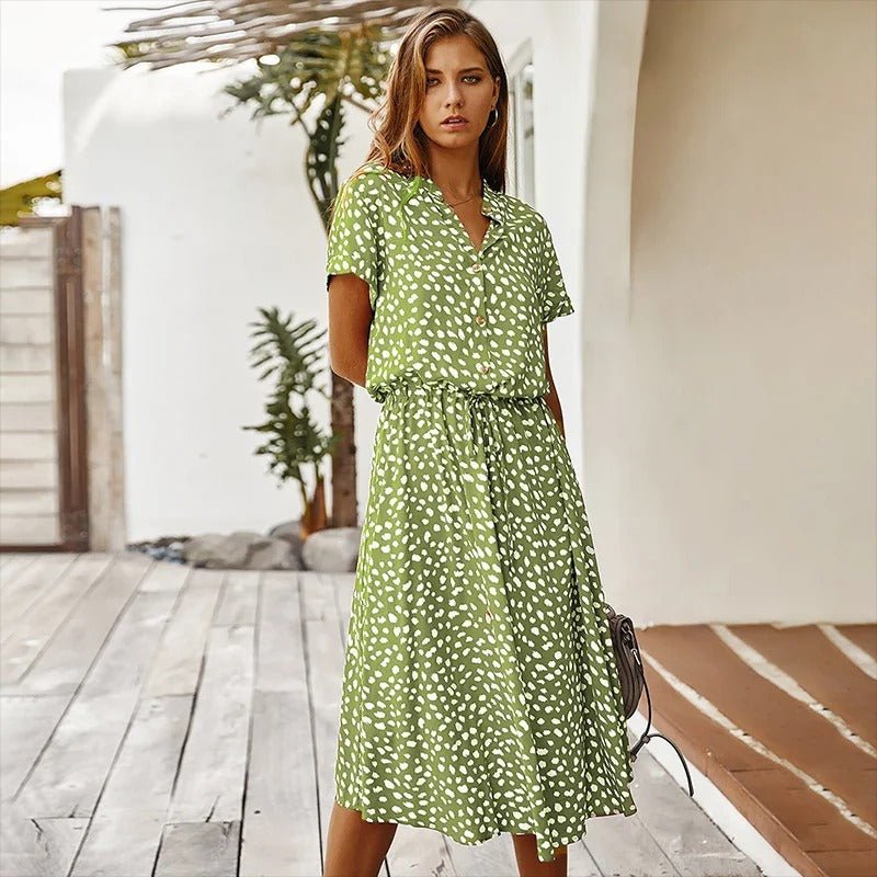 Ellano | Davis Elegant Multi-Färg Sommardress