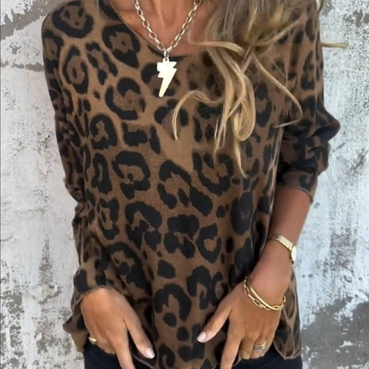 Lyka | Snygg Leopard Top