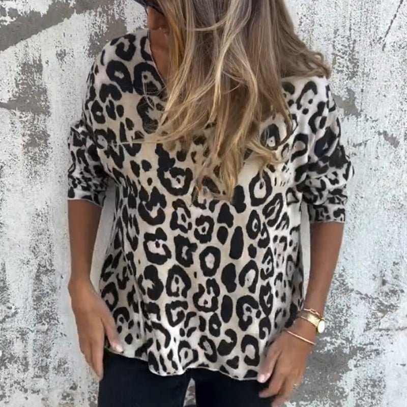 Lyka | Snygg Leopard Top