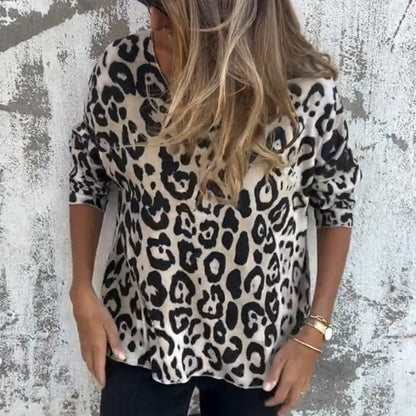 Lyka | Snygg Leopard Top