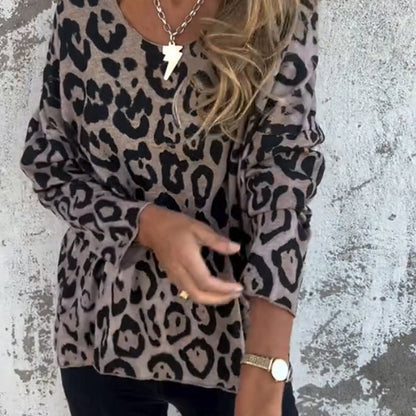 Lyka | Snygg Leopard Top
