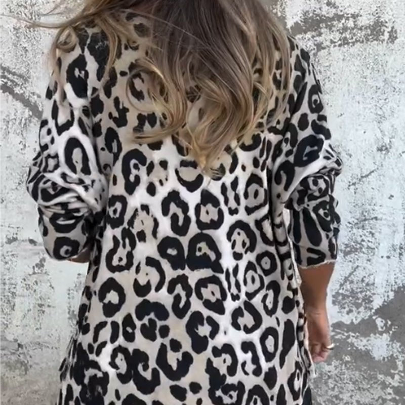 Lyka | Snygg Leopard Top
